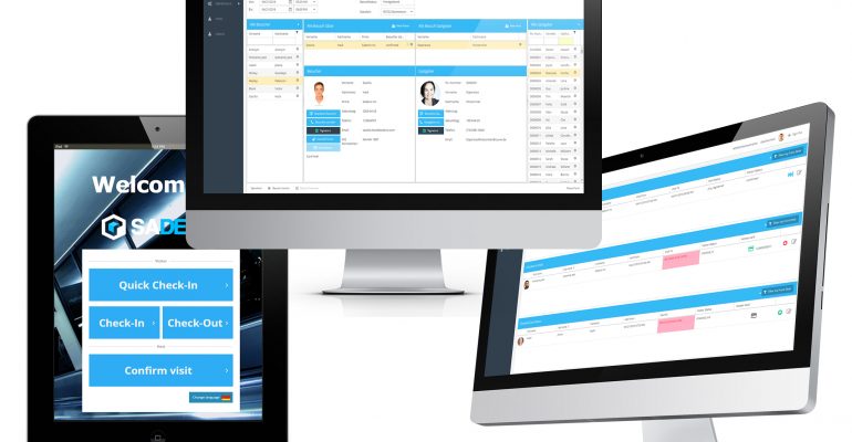 visitor management system - Sadevio Product line