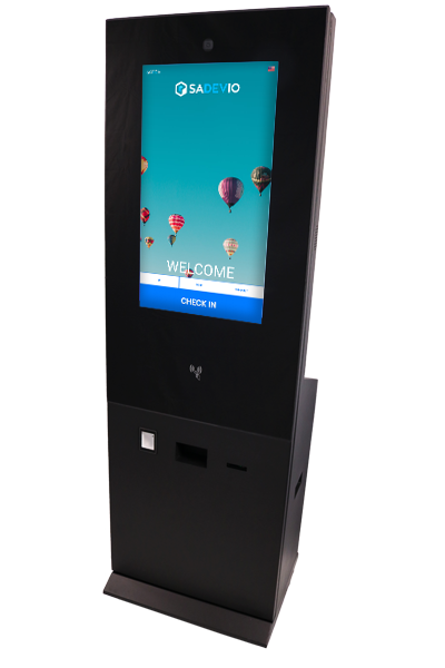 Sadevio Kiosk v2.1 rugged floor kiosk