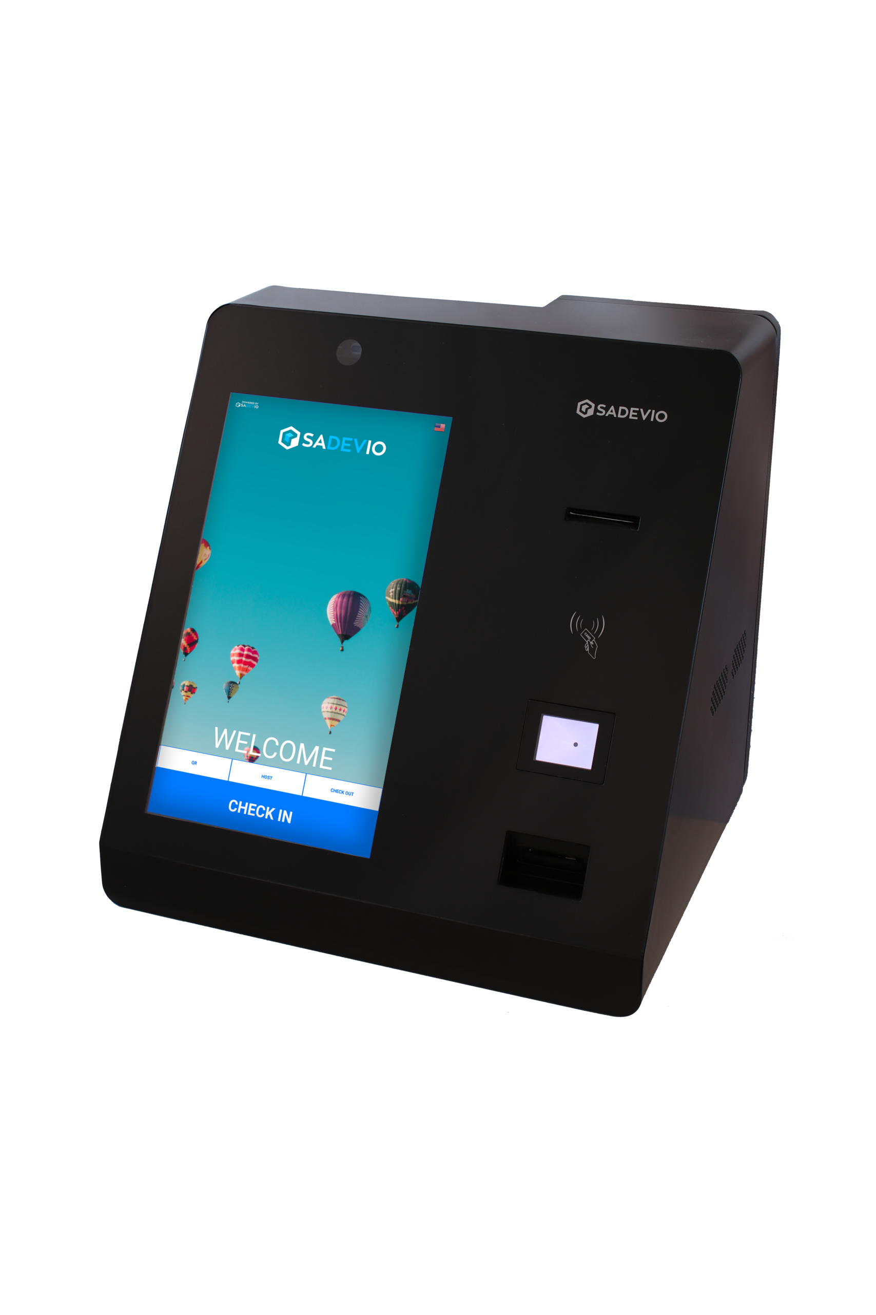 Sadevio Kiosk v3.1 tabletop self-service kiosk